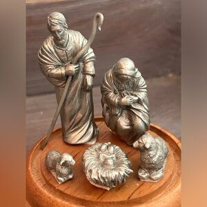 Danford Pewter Holy Family Nativity